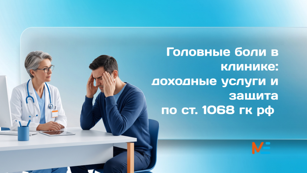 Анонс курса по цефалгологии: запуск доходных услуг и юридическая защита клиники по ст. 1068 ГК РФ